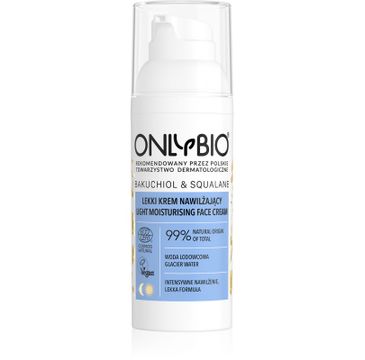 OnlyBio Bakuchiol & Squalane lekki krem nawilżający do twarzy (50 ml)