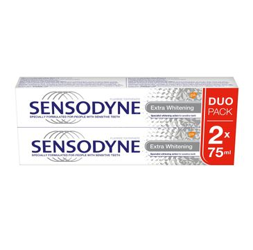 Sensodyne Extra Whitening Toothpaste pasta do zębów 2x75ml
