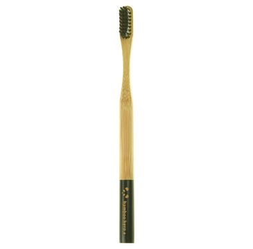 Bamboo Hero – Bambusowa szczoteczka do zębów premium miękka Czarna (1 szt.)