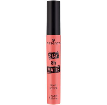 Essence – Stay 8h Matte Liquid Lipstick matowa pomadka do ust w płynie 03 Down To Earth (3 ml)