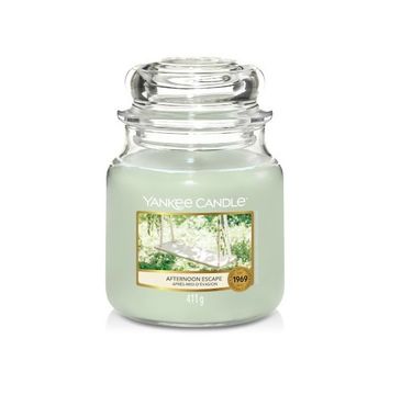 Yankee Candle – Świeca zapachowa średni słój Afternoon Escape (411 g)