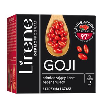 Lirene Superfood For Skin Goji odmładzający krem regenerujący (50 ml)