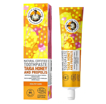 Babuszka Agafia Natural Toothpaste naturalna pasta do zębów Miód z Tajgi i Propolis (85 g)