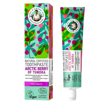 Babuszka Agafia Natural Toothpaste naturalna pasta do zębów Arktyczne Jagody z Tundry (85 g)