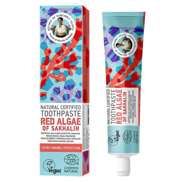 Babuszka Agafia Natural Toothpaste naturalna pasta do zębów Czerwona Alga z Sachalinu (85 g)