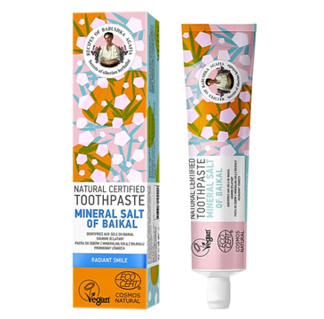 Babuszka Agafia Natural Toothpaste naturalna pasta do zębów Mineralna Sól z Bajkału (85 g)