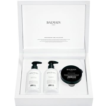 Balmain Moisturizing Care Set zestaw Moisturizing Shampoo 300ml + Moisturizing Conditioner 300ml + Repair Mask 200ml (1 szt.)