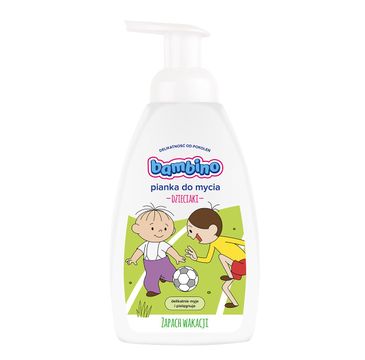 Bambino pianka myjąca dla dzieci Zapach Wakacji dla chłopców 500 ml