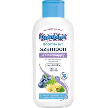 Bambino Rodzina szampon wzmacniający do włosów cienkich i delikatnych (400 ml)