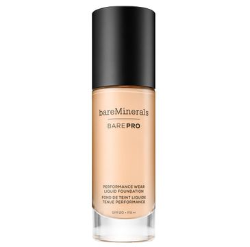 bareMinerals BarePro Performance Wear Liquid Foundation SPF 20 podkład mineralny w płynie 06 Cashmere (30 ml)