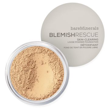 bareMinerals Blemish Rescue Skin-Clearing Loose Powder Foundation sypki ppodkład kryjący do skóry ze skłonnością do trądziku 1N Fair Ivory (6 g)
