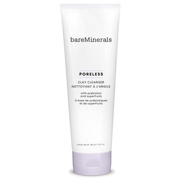 bareMinerals Poreless Clay Cleanser głęboko oczyszczający krem do mycia twarzy z glinką (120 ml)