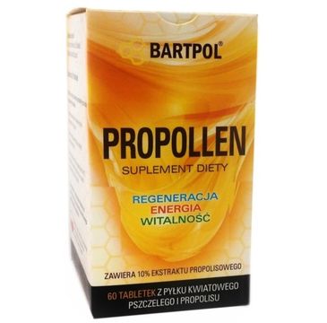 Bartpol Propollen suplement diety 60 tabletek