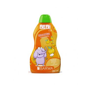 Barwa Bebi Kids Shampoo & Bubble Bath szampon i płyn do kąpieli dla dzieci 2w1 Orange 380ml