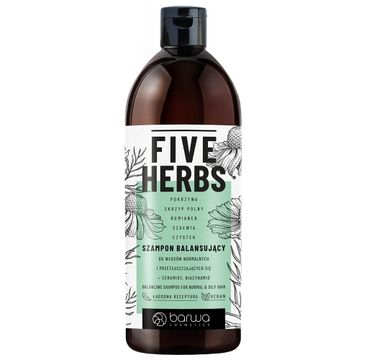 Barwa Five Herbs szampon balansujący 480ml