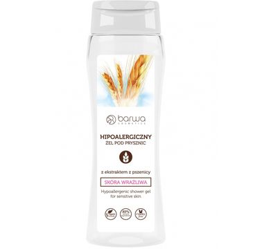 Barwa Hipoalergiczna żel pod prysznic z ekstraktem z Pszenicy skóra wrażliwa (400 ml)