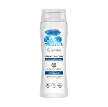 Barwa Hipoalergiczny nawilżający szampon micelarny Len (250 ml)