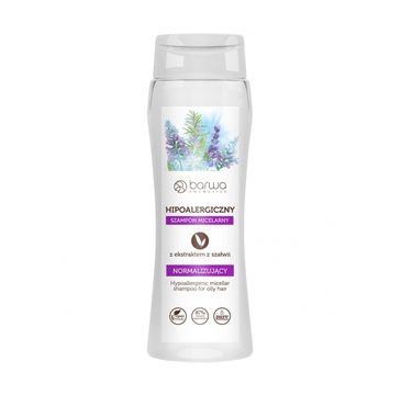 Barwa Hipoalergiczny normalizujący szampon micelarny Szałwia (250 ml)