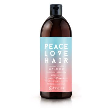 Barwa Peace Love Hair łagodny szampon nawilżający do suchej i normalnej skóry głowy 480ml