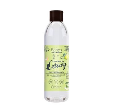 Barwa Naturalna octowy szampon oczyszczający do włosów naturalnych i matowych 300ml