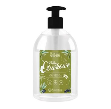 Barwa Naturalna oliwkowe mydło w płynie do skóry suchej i mało elastycznej (500 ml)