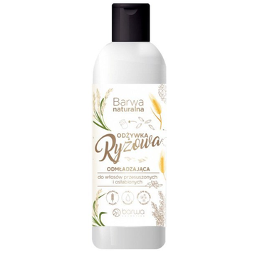 Barwa Naturalna ryżowa odmładzająca odżywka do włosów przesuszonych i osłabionych (200 ml)