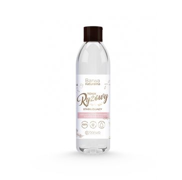 Barwa Naturalna stabilizujący odżywczy tonik ryżowy do twarzy (300 ml)