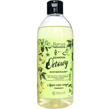 Barwa Naturalna szampon do włosów octowy, oczyszczający włosy naturalne i matowe (500 ml