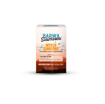 BARWA Siarkowa Mydło w kostce siarkowe antytrądzikowe (100 g)