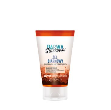 Barwa Siarkowa Żel myjący antytrądzikowy (120 ml)