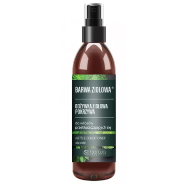 Barwa Ziołowa odżywka ziołowa do włosów przetłuszczających się w spray'u Pokrzywa (250 ml)