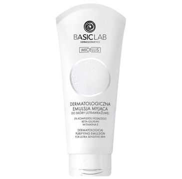 BasicLab Micellis dermatologiczna emulsja myjąca do skóry ultrawrażliwej (100 ml)