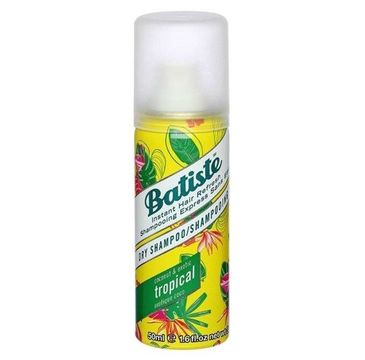 Batiste – Suchy szampon do włosów Tropical mini (50 ml)