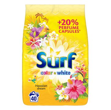 Surf Color & White Hawaiian Dream proszek do prania 2.6kg