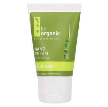 Be Organic Hand Cream krem do rąk Aloes (40 ml)