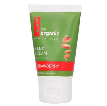 Be Organic Hand Cream krem do rąk Truskawka (40 ml)