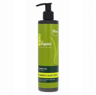 Be Organic Shower Gel żel pod prysznic Mango & Aloe Vera (300 ml)