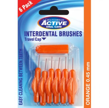 Active Oral Care – Interdental Brushes czyściki do przestrzeni międzyzębowych 0,45 mm (6 szt.)