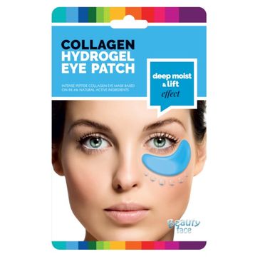 Beauty Face Collagen Hydrogel Eye Patch ujędrniające płatki hydrożelowe pod oczy z algami