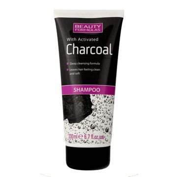 Beauty Formulas Charcoal szampon oczyszczający z aktywnym węglem 200 ml