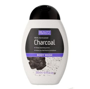 Beauty Formulas Charcoal żel do mycia ciała z aktywnym węglem 250 ml