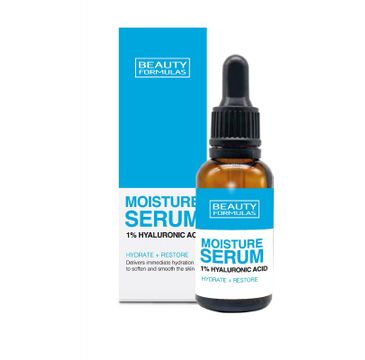 Beauty Formulas Moisture Serum nawilżające serum do twarzy 1% Hyaluronic Acid (30 ml)