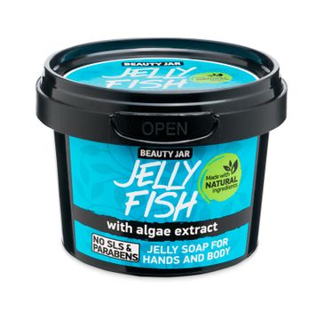 Beauty Jar Jelly Fish żelowe mydło do rąk i ciała z ekstraktem z alg (130 g)