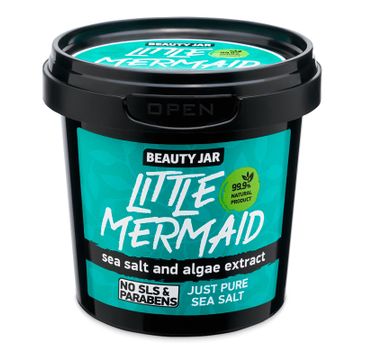 Beauty Jar Little Mermaid morska sól do kąpieli z ekstraktem z alg (150 g)