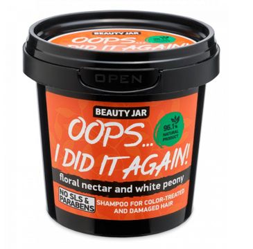 BEAUTY JAR Oops… I Did It Again! szampon do włosów farbowanych 150g