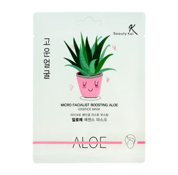 Beauty Kei Maseczka na płacie kojąco-nawilżająca Aloe 1 szt