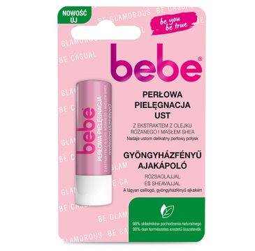 Bebe Young Care pielęgnacyjna szminka do ust Perłowa (4.9 g)