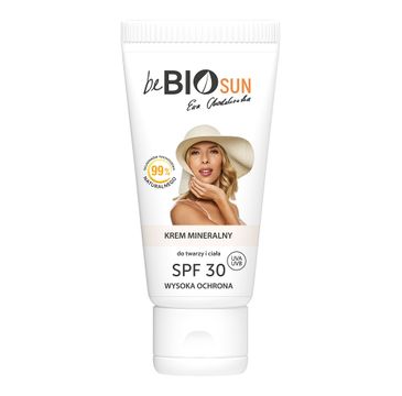 BeBio Ewa Chodakowska Sun SPF30 krem mineralny do twarzy i ciała (75 ml)