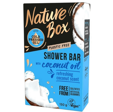 Nature Box – Shower Bar naturalne mydło Coconut Oil (150 g)