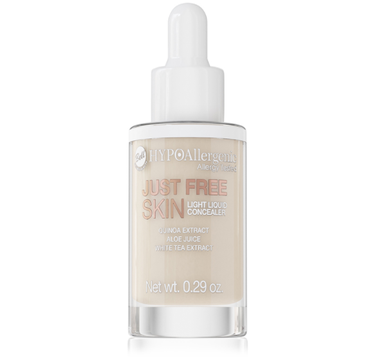 Bell Hypoallergenic Podkład Just Free Skin Light Liquid Concealer 03 Peach (1 szt.)